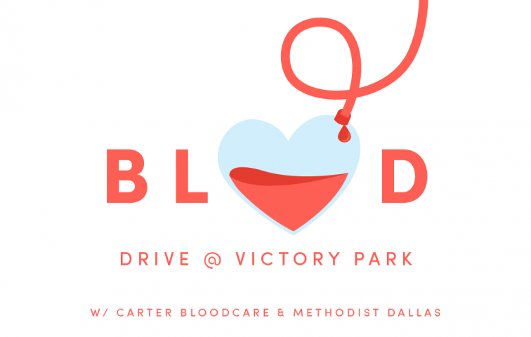 Victory Park blod drive w/ Carter Bloodcare & Methodist Dallas